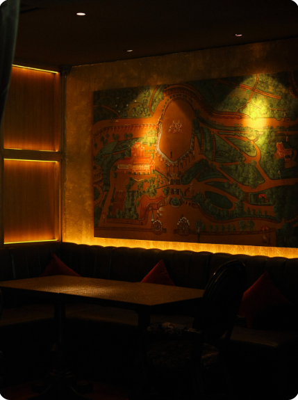001 Lounge warm interior ambiance